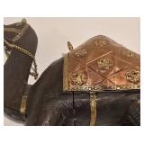 Pair of Vintage Camel Carvings