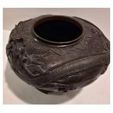 Antique Japanese Bronze Centerpiece