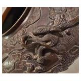 Antique Japanese Bronze Centerpiece