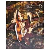 Signed Vintage Painting on Wood