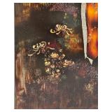 Signed Vintage Painting on Wood