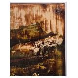 Signed Vintage Painting on Wood