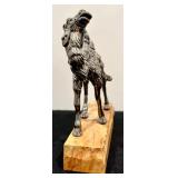 Vintage Ben Zion Sterling Silver Camel Figurine and Small Collectible Camel Figurine