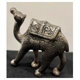 Vintage Ben Zion Sterling Silver Camel Figurine and Small Collectible Camel Figurine