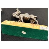 Vintage Ben Zion Sterling Silver Camel Figurine and Small Collectible Camel Figurine