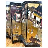 Gorgeous Vintage Chinese Decorative Panel Screen / Room Divider / Chinese Six-Panel Folding Screen