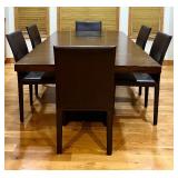 Beautiful Dining Room Table and Chairs Set