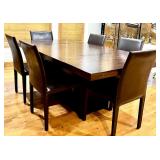 Beautiful Dining Room Table and Chairs Set