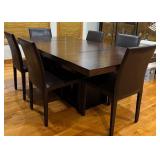 Beautiful Dining Room Table and Chairs Set