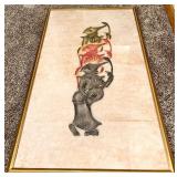 Framed Thai Stone Print