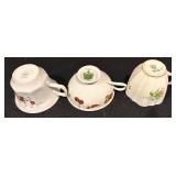 Assorted Vintage Teacups and Saucers