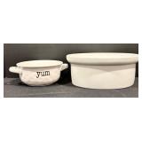 Le Creuset Baking Dish, Decorative Placemats and More