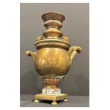 Vintage Brass Russian Samovar