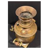 Vintage Brass Russian Samovar
