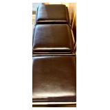Versatile Faux Leather Ottoman / Table