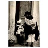 Two Framed Black and White Photograph Prints