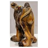 Vintage John Roya Wooden Camel Figurine