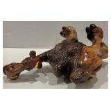 Vintage John Roya Wooden Camel Figurine