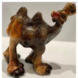 Vintage John Roya Wooden Camel Figurine