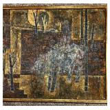 Framed Vintage Abstract Wall Art