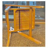 Set of 12 Wooden Folding Chairs