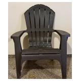 Pair of Resin Adirondack Chairs