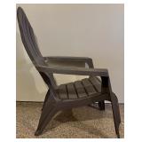 Pair of Resin Adirondack Chairs
