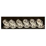 Vintage Glass Punch Bowl Set