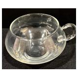 Vintage Glass Punch Bowl Set