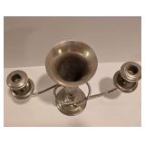 Vintage Sterling Silver Candelabra with Vase