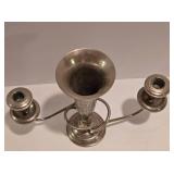Vintage Sterling Silver Candelabra with Vase