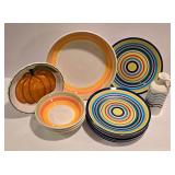 Vibrant Dishware Grouping
