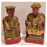 Pair of Chinese Folk Art Figures