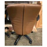 Pair of Leather Office Desk Chairs