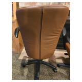 Pair of Leather Office Desk Chairs