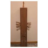Carved Vintage Wooden Decorative Figure