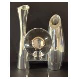 Nambe Vase and Clock Collection