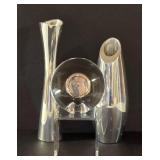 Nambe Vase and Clock Collection