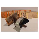 Vintage Stereoscope and Viewing Cards