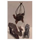 Unique Carved Camel Sculptures
