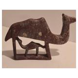 Unique Carved Camel Sculptures