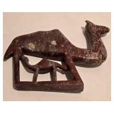 Unique Carved Camel Sculptures