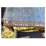 Beautiful Metal Framed Wicker Patio Set by Sunbrella