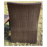 Beautiful Metal Framed Wicker Patio Set by Sunbrella
