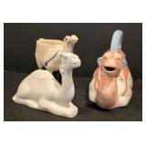 Cute Ceramic Camel Trio