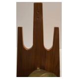 Unique Wood and Brass Decorative Wall Lamp