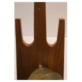 Unique Wood and Brass Decorative Wall Lamp