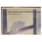 Marc Chagall Anniversary Poster