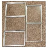 Set of New in Box Silver-Metal Frames