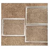 Set of New in Box Silver-Metal Frames